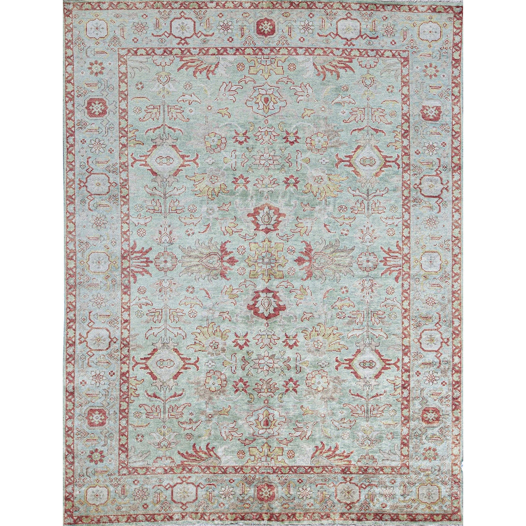 ANTIQUE SULTANABAD SUL-A GREY / LIGHT BLUE