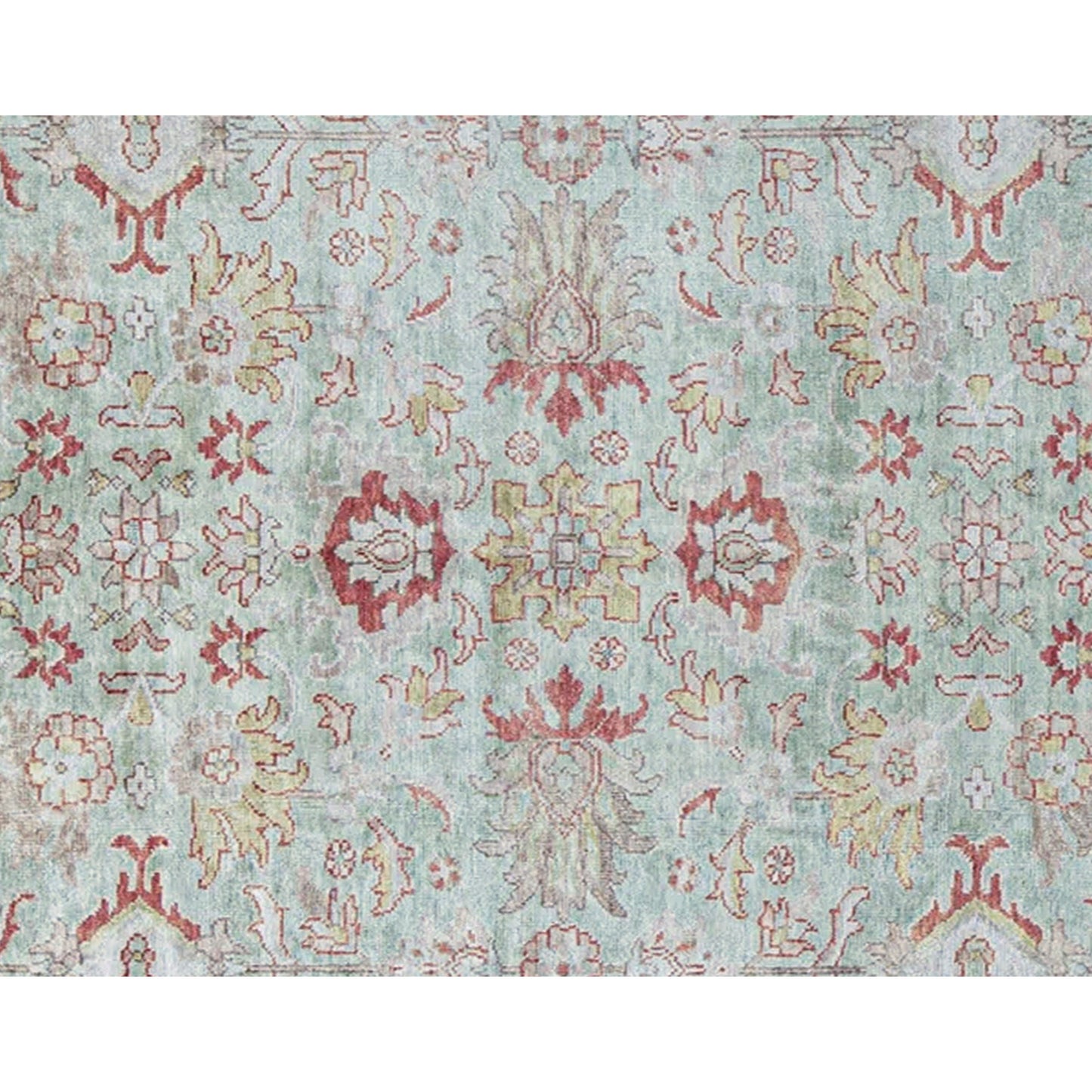 ANTIQUE SULTANABAD SUL-A GREY / LIGHT BLUE