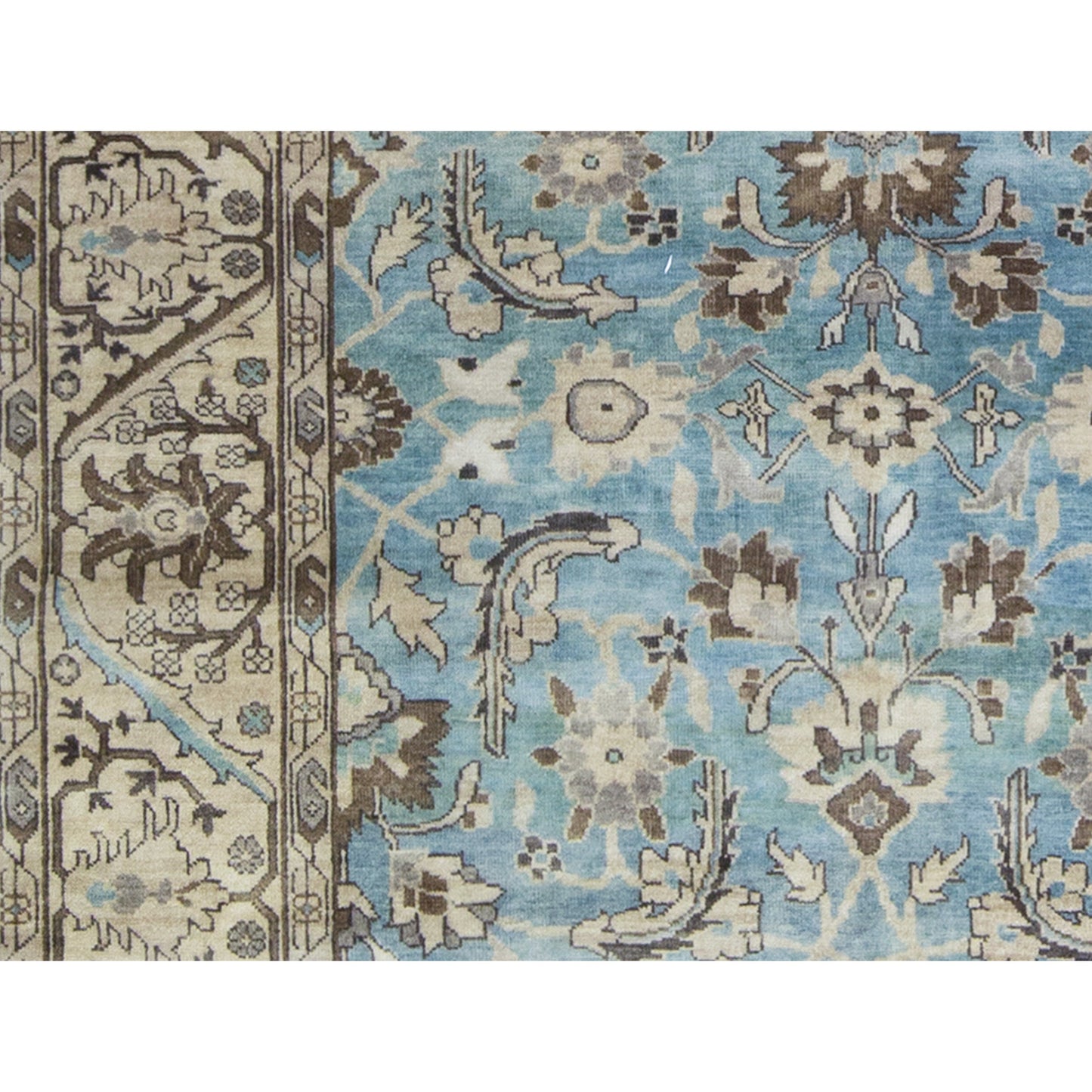 ANTIQUE SULTANABAD SUL34 BLUE / BEIGE