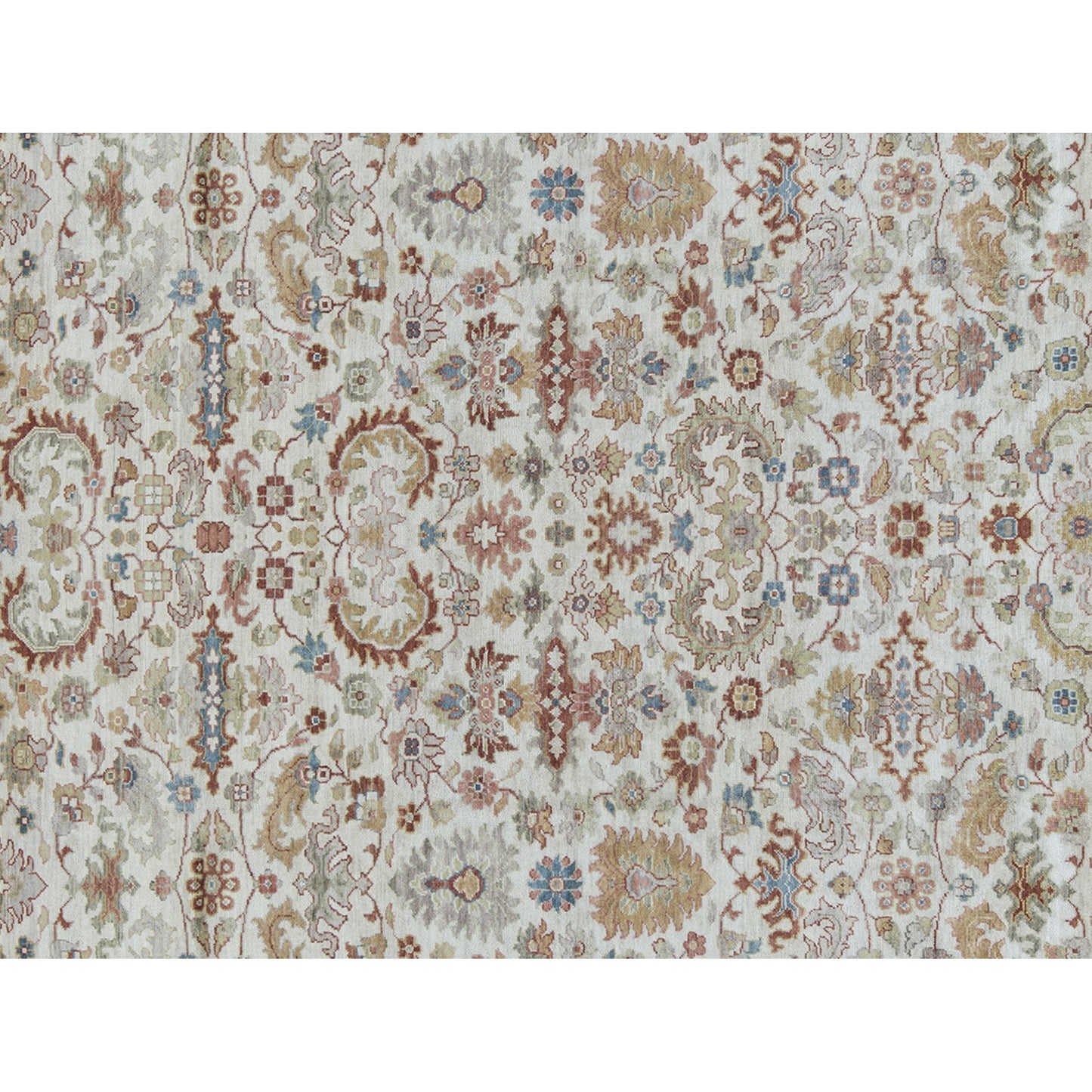 ANTIQUE SULTANABAD SUL35 IVORY / LIGHT BLUE