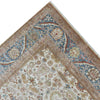 ANTIQUE SULTANABAD SUL35 IVORY / LIGHT BLUE
