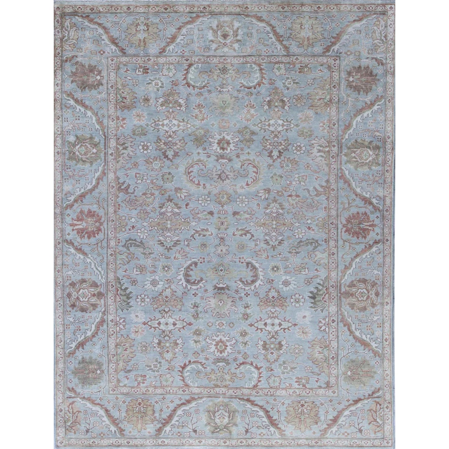 ANTIQUE SULTANABAD SUL35 LIGHT BLUE / LIGHT BLUE