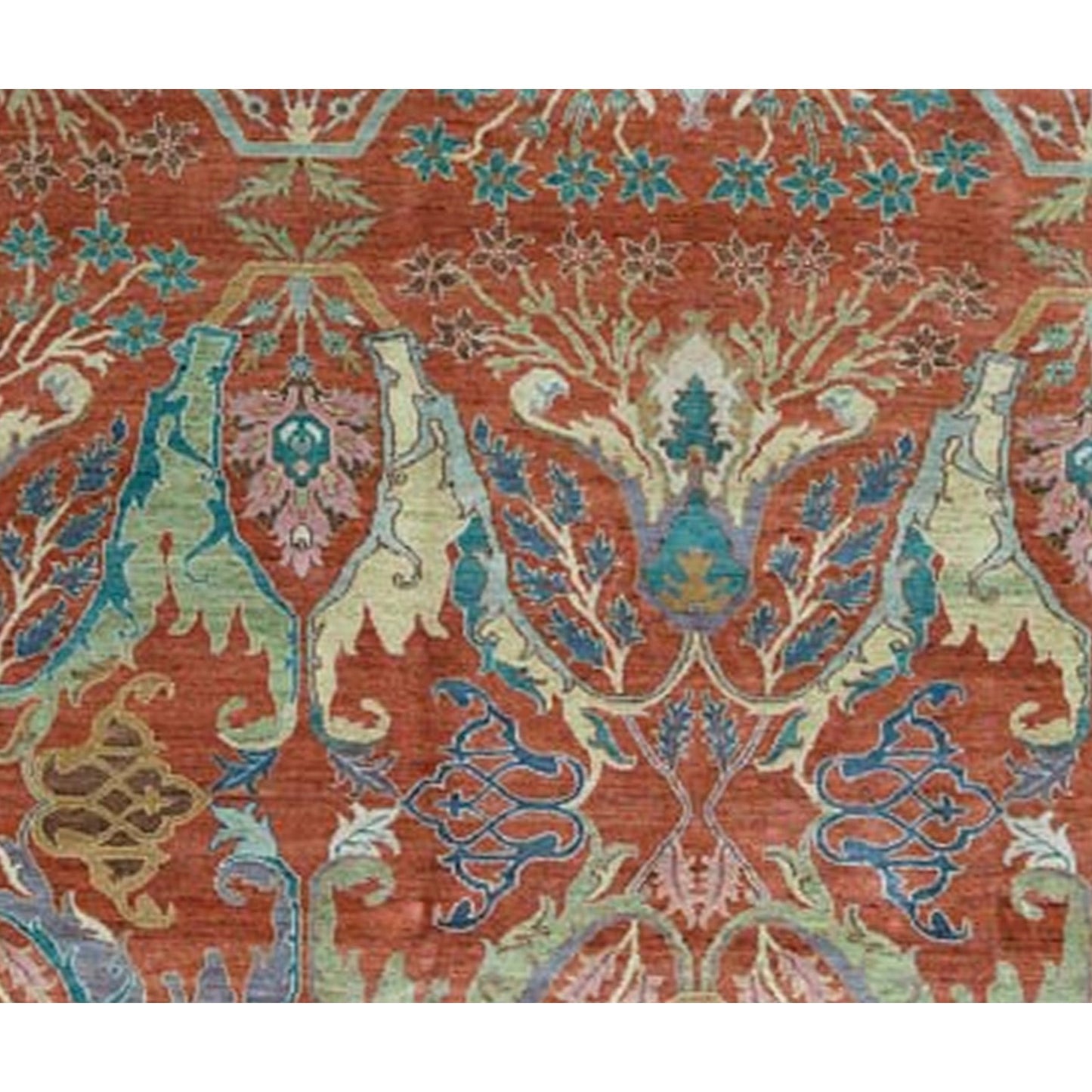 ANTIQUE SULTANABAD SULT2 RUST / RUST
