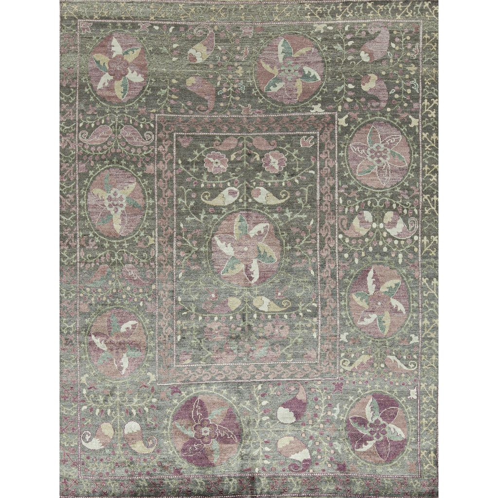 ANTIQUE SULTANABAD SUZ01 BROWN / BROWN