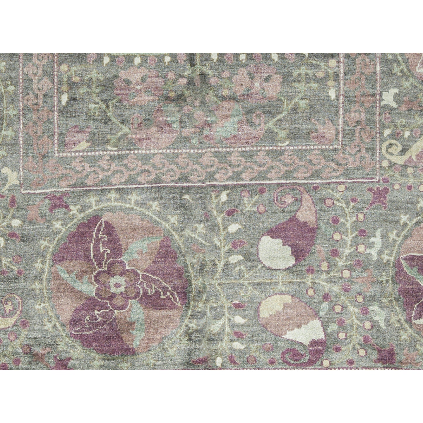 ANTIQUE SULTANABAD SUZ01 BROWN / BROWN