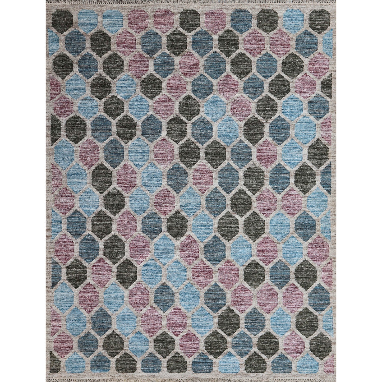 ARIA KILIM GEOMETRA LIGHT BLUE / MULTI