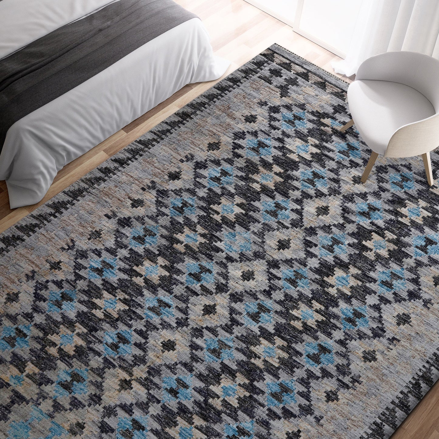 ARIA KILIM KENZI GREY / MULTI