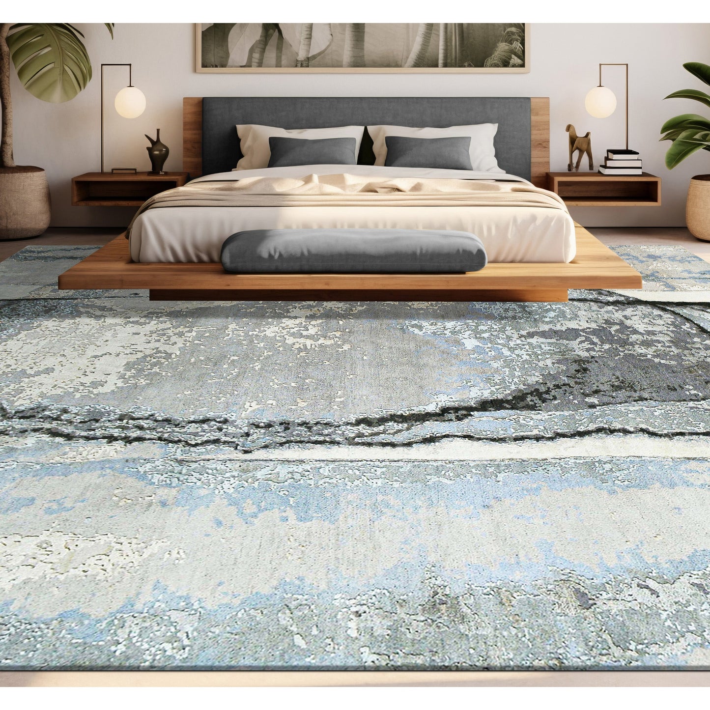 AURORA C6937 GREY / LIGHT BLUE