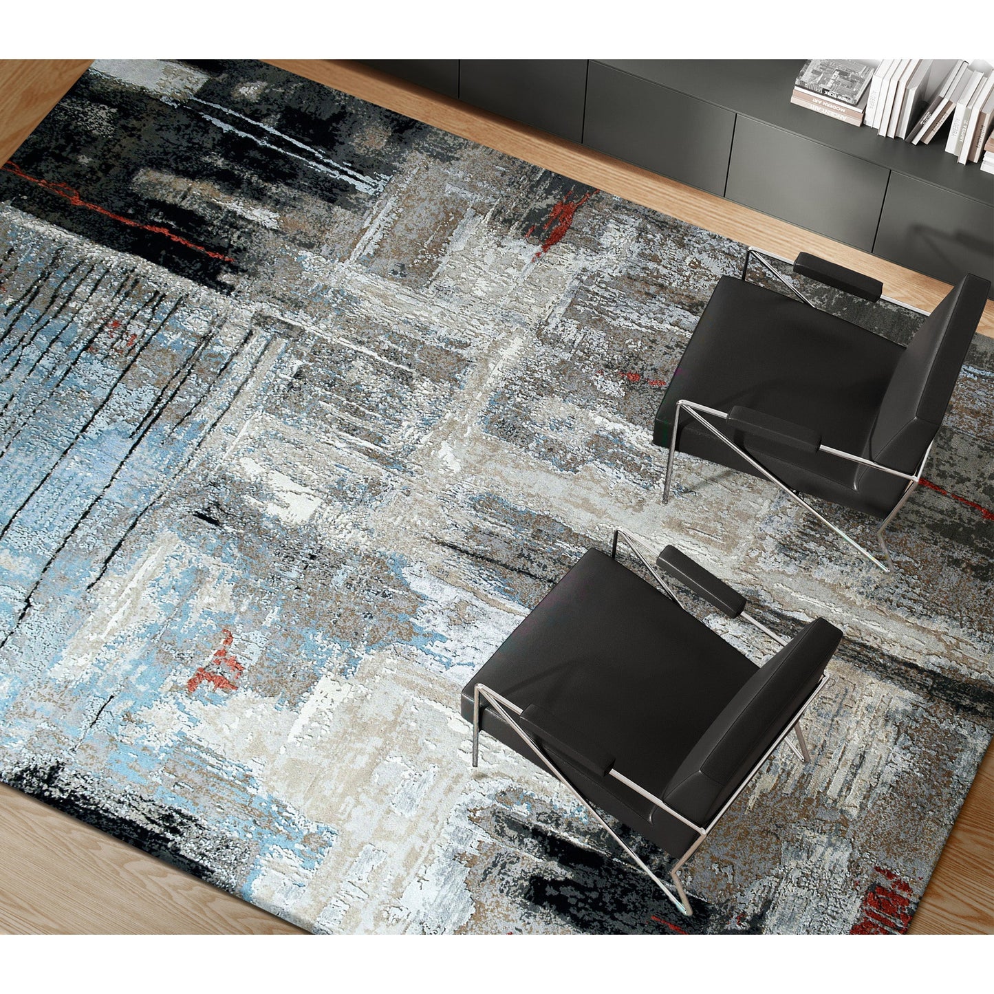 AURORA C9354 CHARCOAL / BLUE