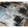 AURORA C9354 CHARCOAL / BLUE