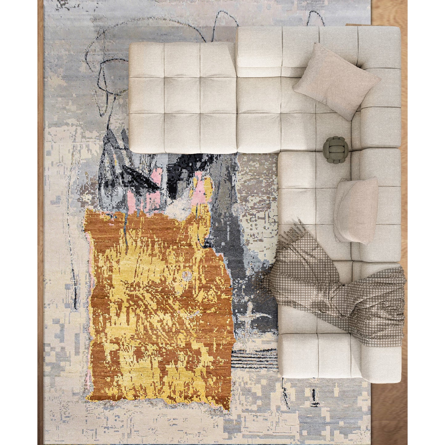 AURORA CH203 BEIGE / GOLD