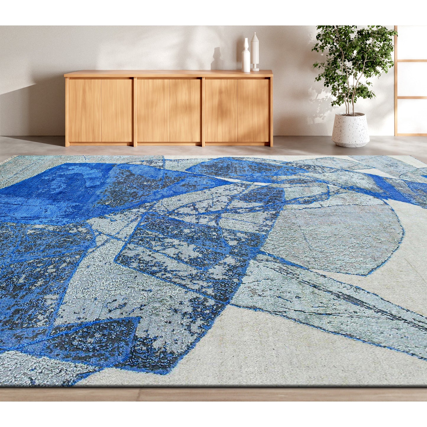 AURORA CH211 BLUE / IVORY