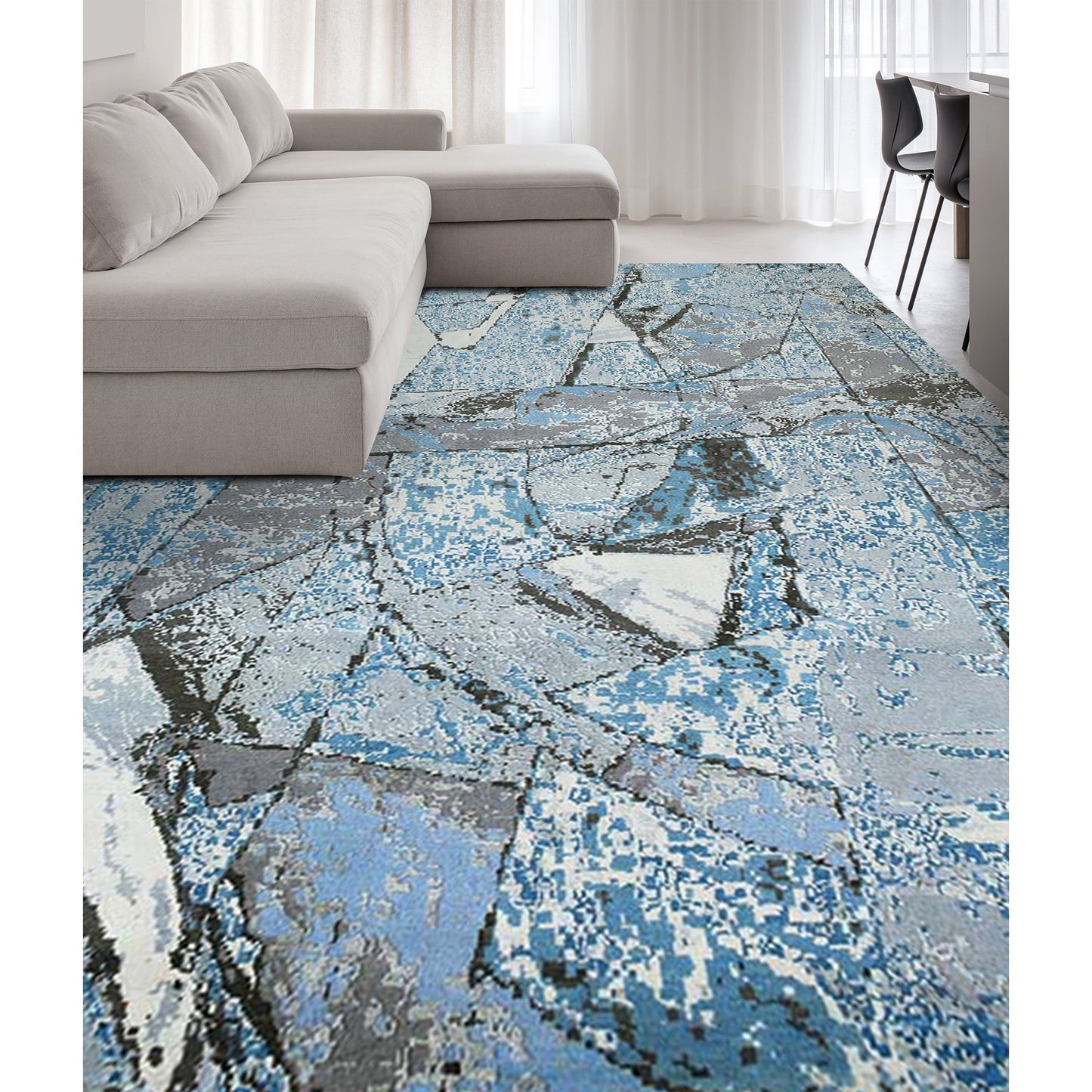 AURORA CH241 BLUE / IVORY