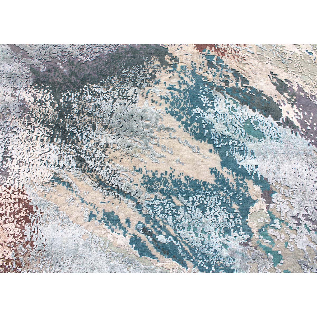 AURORA KS116 IVORY / LIGHT BLUE