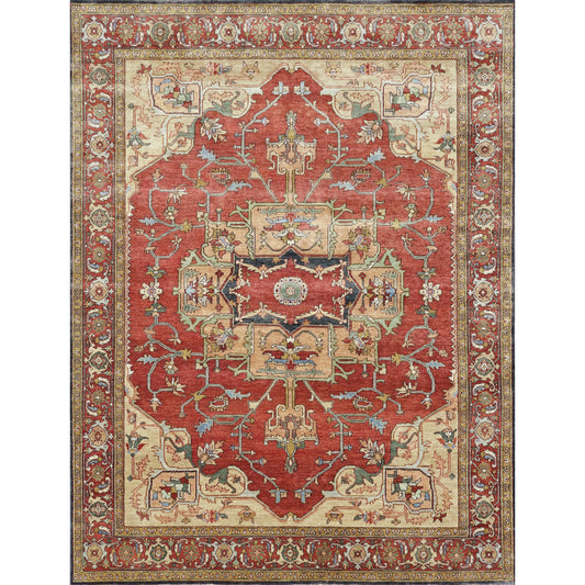 BAKSHAHESH II BK011 RED / RED
