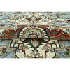 BAKSHAHESH II BK013 LIGHT BLUE / IVORY
