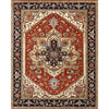 BAKSHAHESH II BK014 RED / BLUE