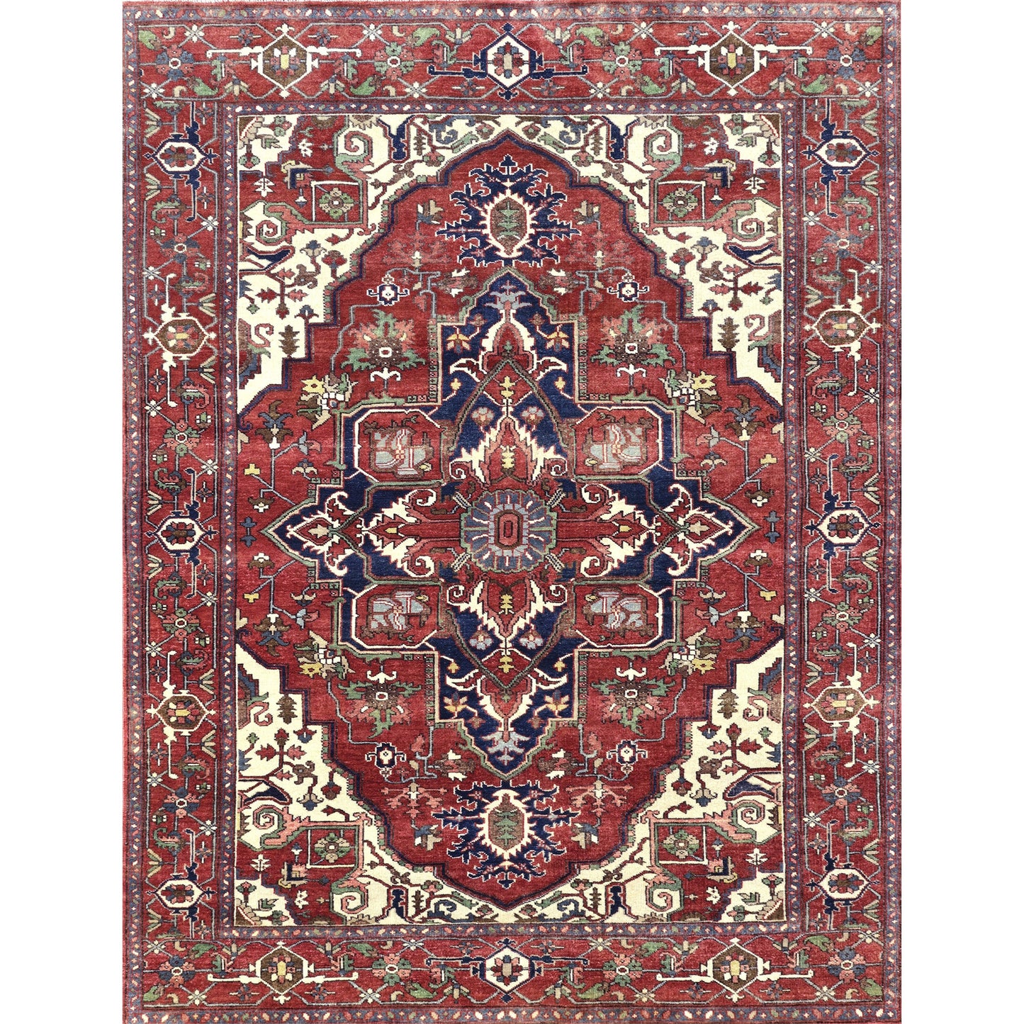 BAKSHAHESH II BK018 RED / RED