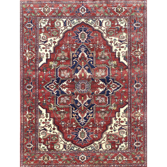 BAKSHAHESH II BK018 RED / RED