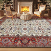 BAKSHAHESH II BK036 IVORY / RUST