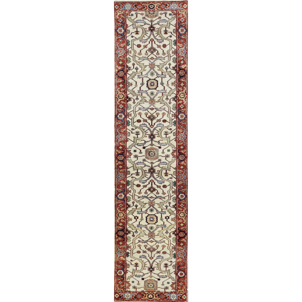 BAKSHAHESH BK036 IVORY / RUST