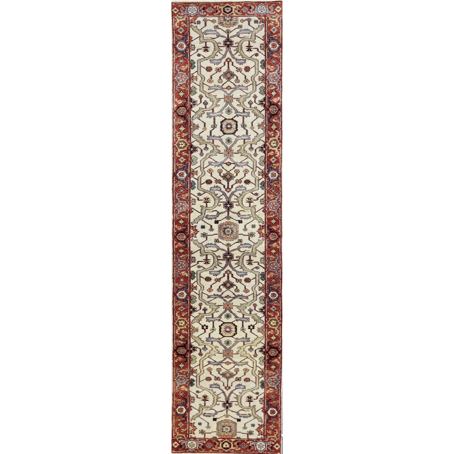 BAKSHAHESH BK036 IVORY / RUST