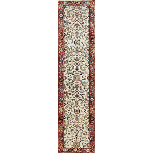 BAKSHAHESH BK036 IVORY / RUST