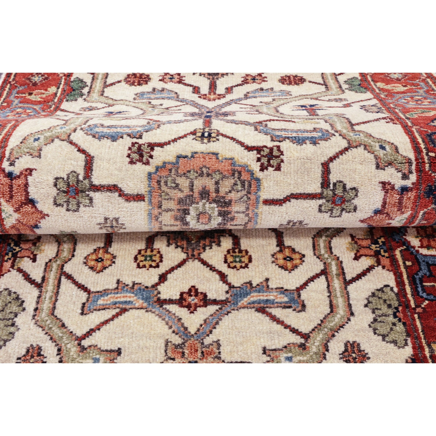 BAKSHAHESH BK036 IVORY / RUST