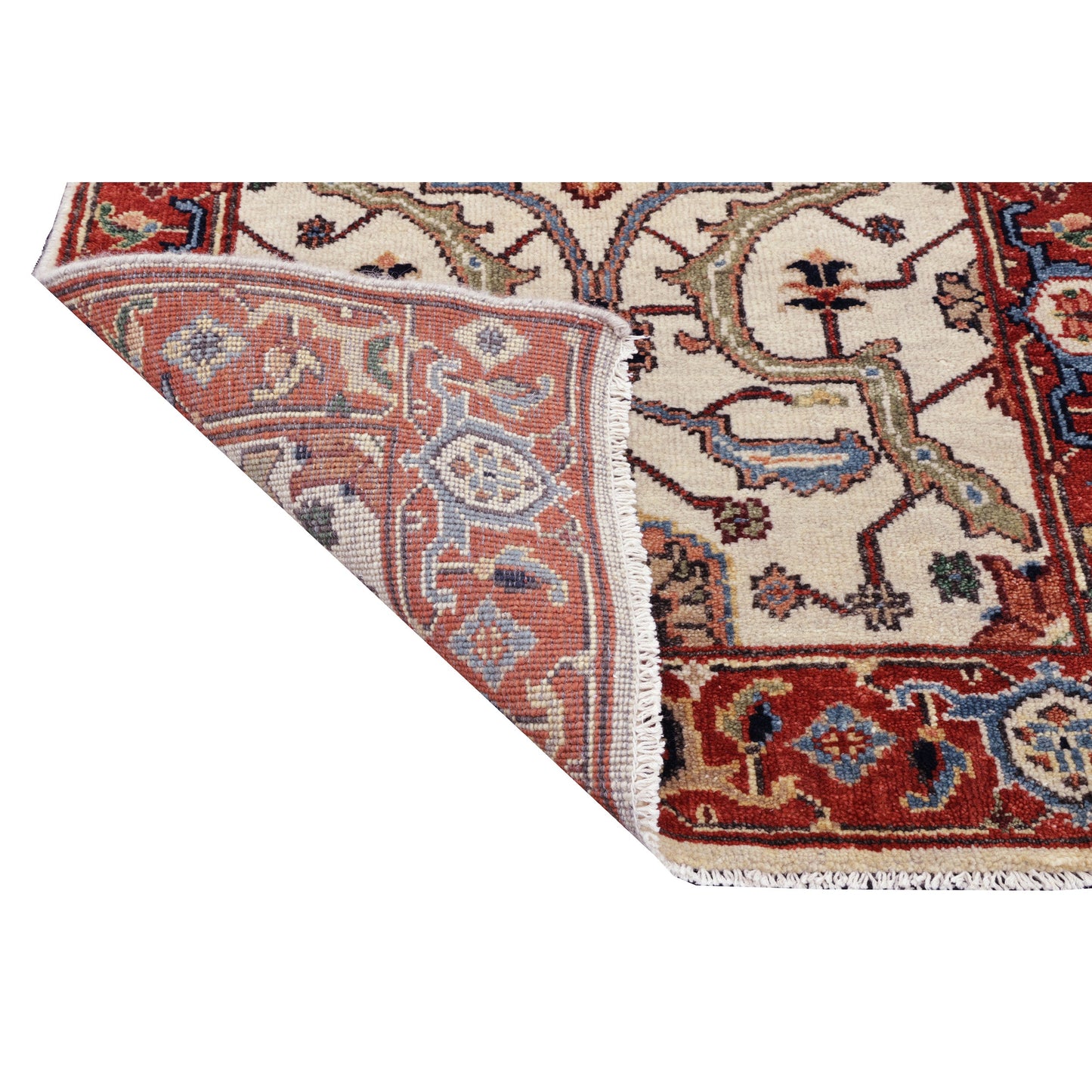 BAKSHAHESH BK036 IVORY / RUST