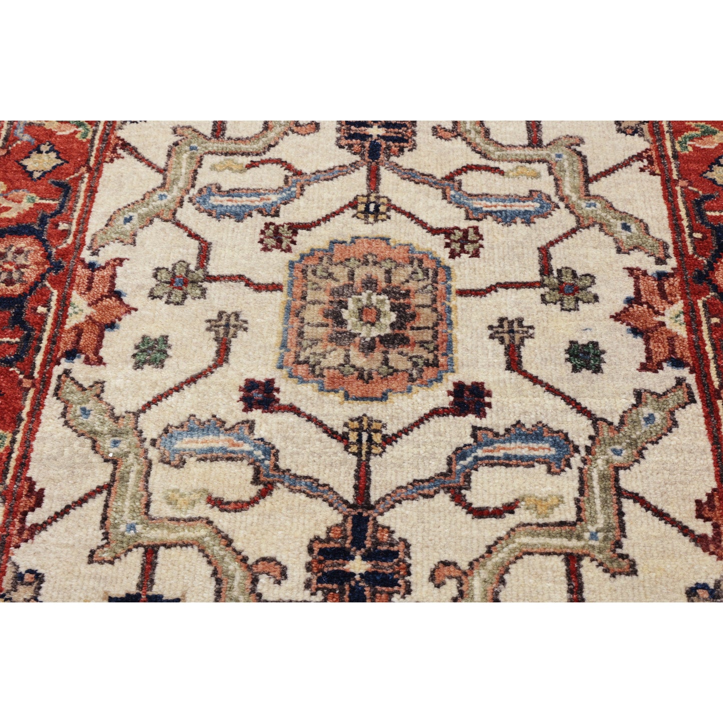 BAKSHAHESH BK036 IVORY / RUST