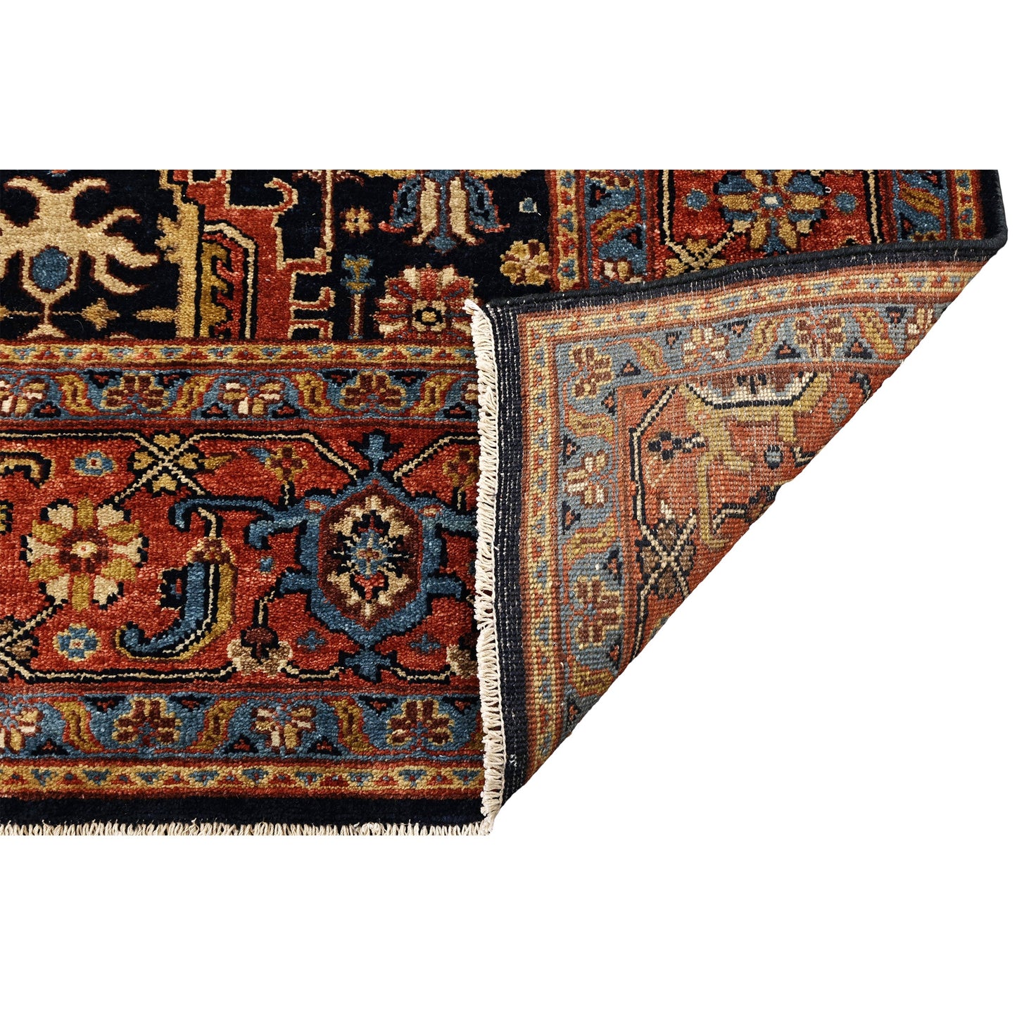 BAKSHAHESH II BK056 BLUE / RED