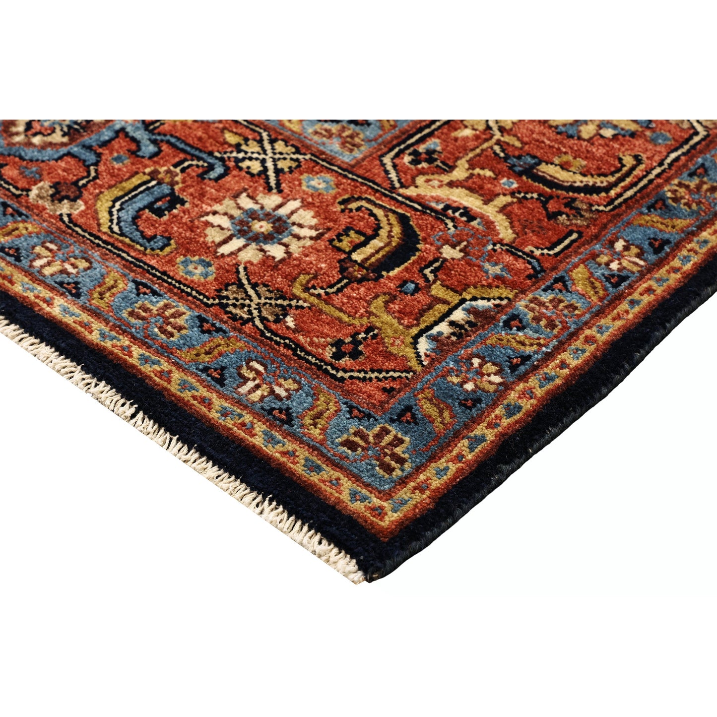 BAKSHAHESH II BK056 BLUE / RED