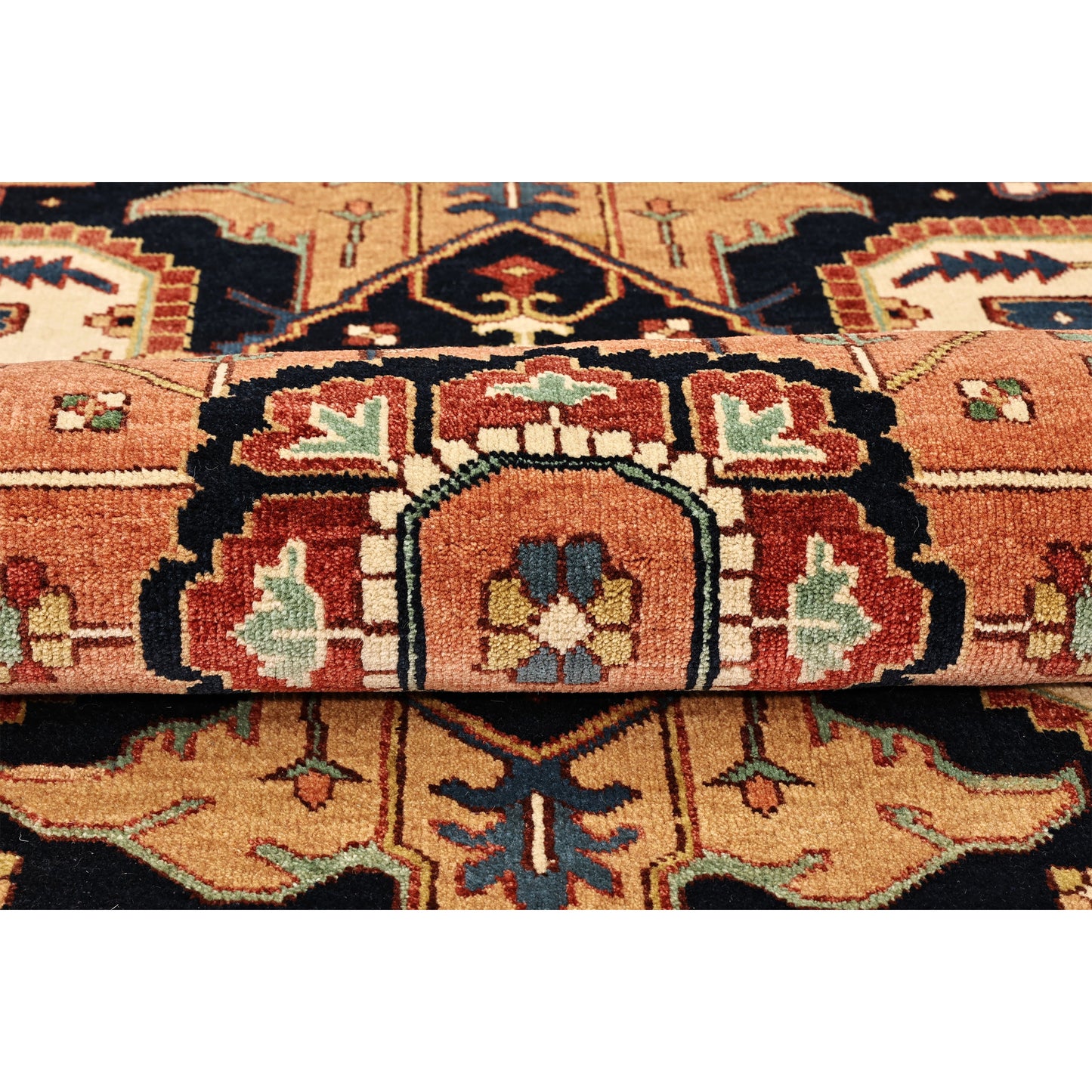 BAKSHAHESH II BK058 RED / BLUE