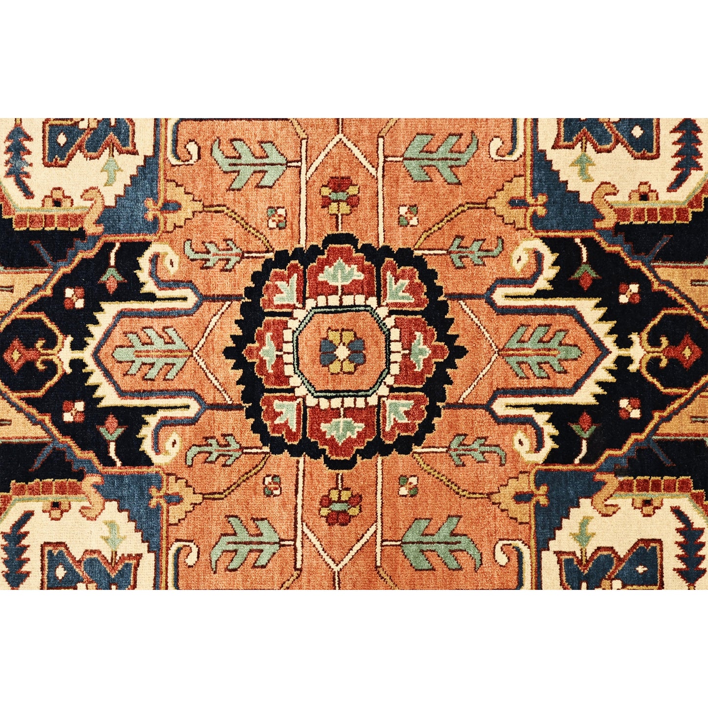 BAKSHAHESH II BK058 RED / BLUE