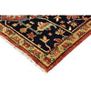 BAKSHAHESH II BK058 RED / BLUE