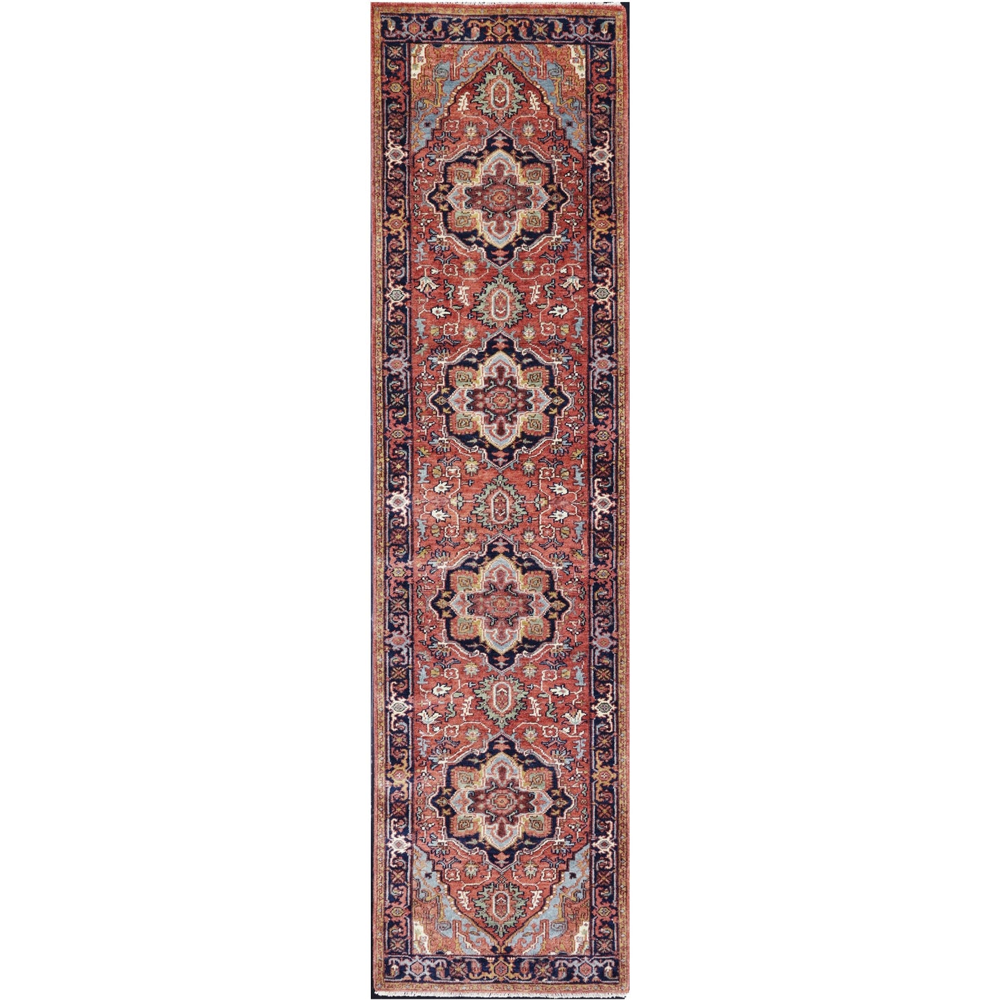 BAKSHAHESH II BK083 RED / BLUE