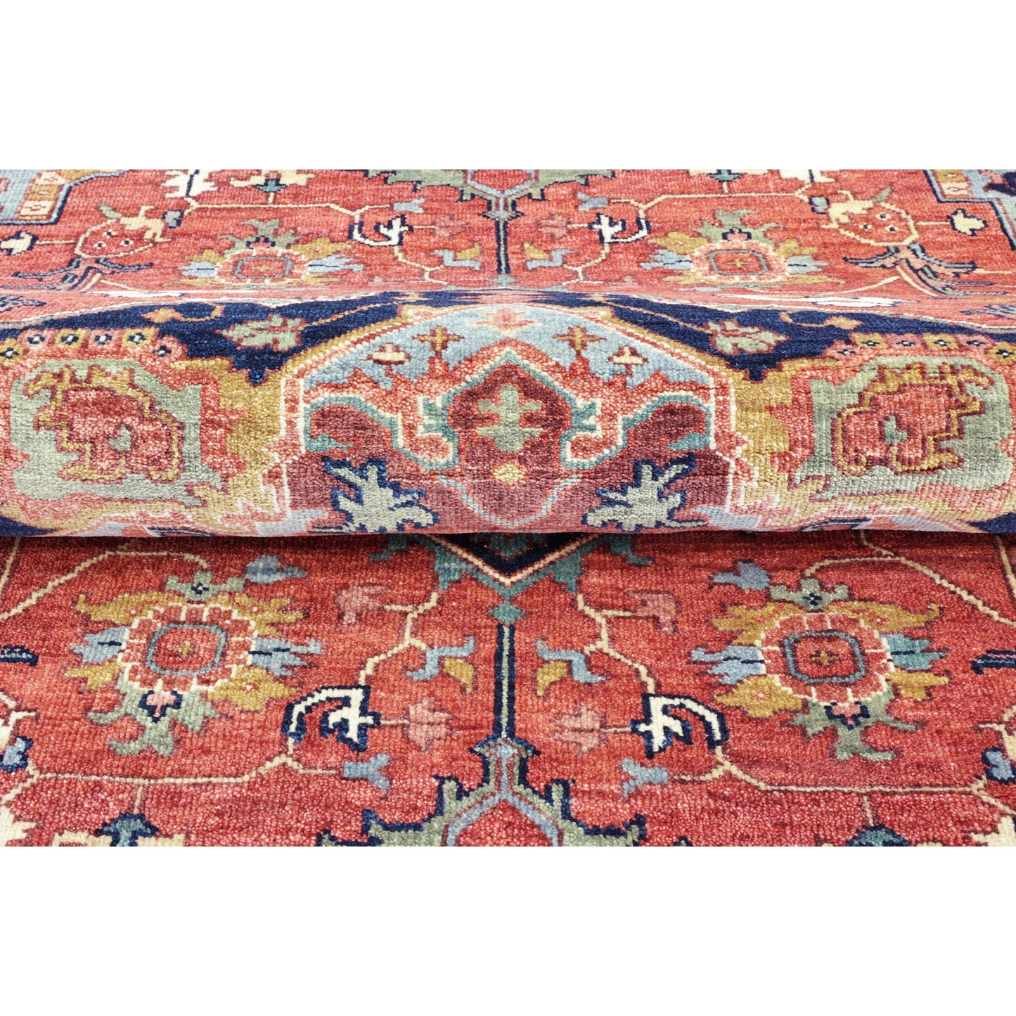 BAKSHAHESH II BK083 RED / BLUE