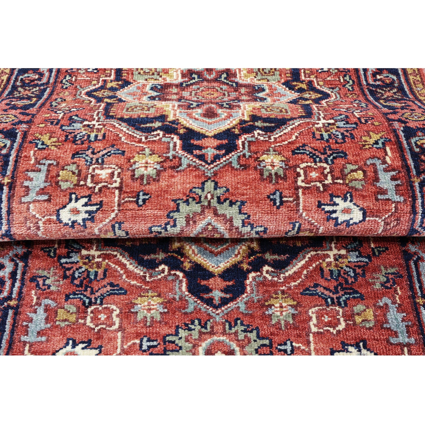 BAKSHAHESH II BK083 RED / BLUE