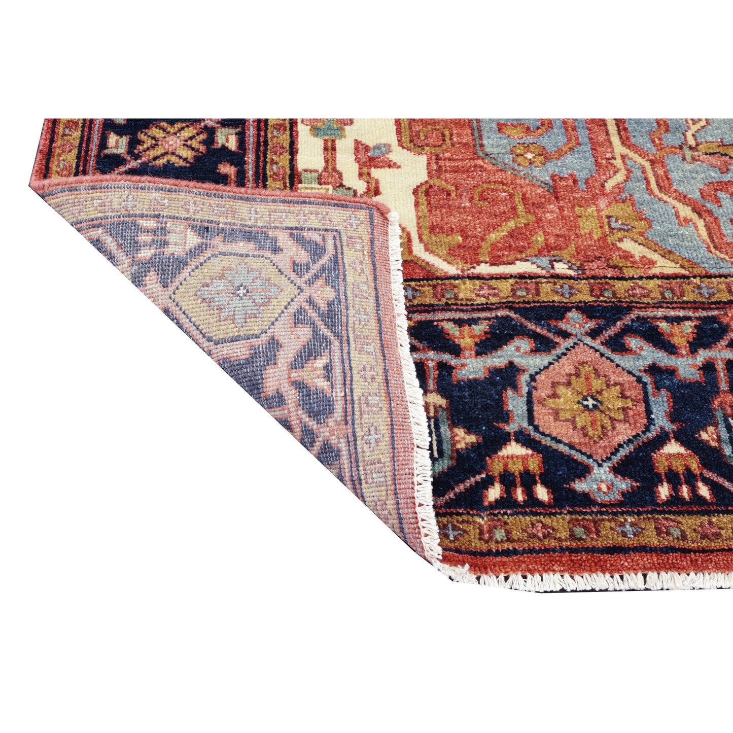 BAKSHAHESH II BK083 RED / BLUE