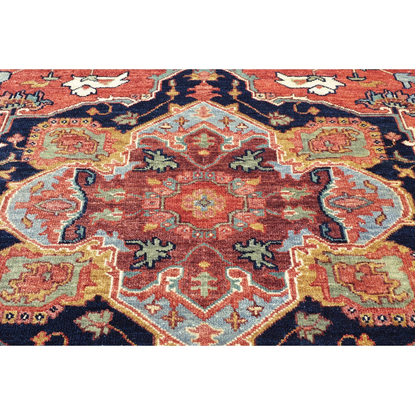 BAKSHAHESH II BK083 RED / BLUE