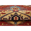 BAKSHAHESH II BK084 RED / BLUE