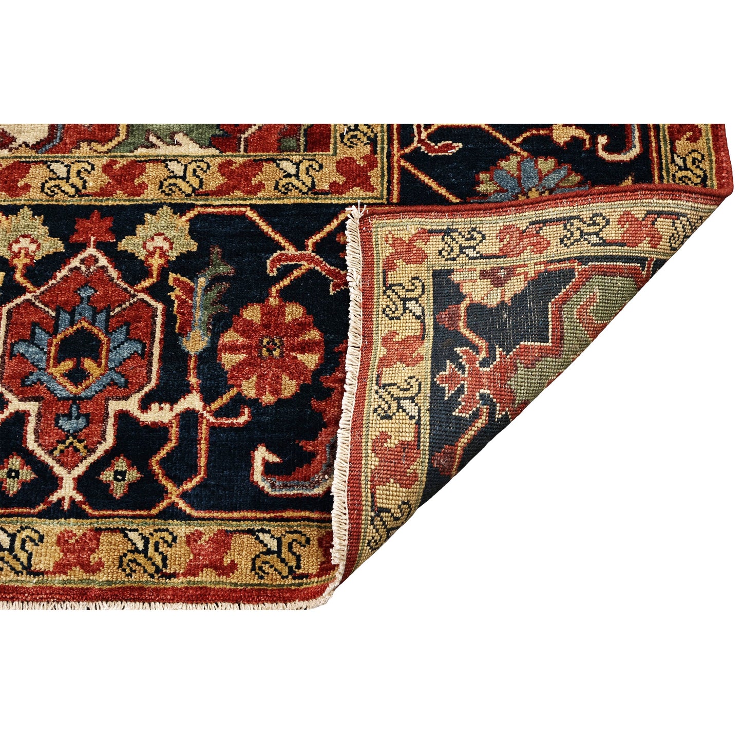 BAKSHAHESH II BK084 RED / BLUE