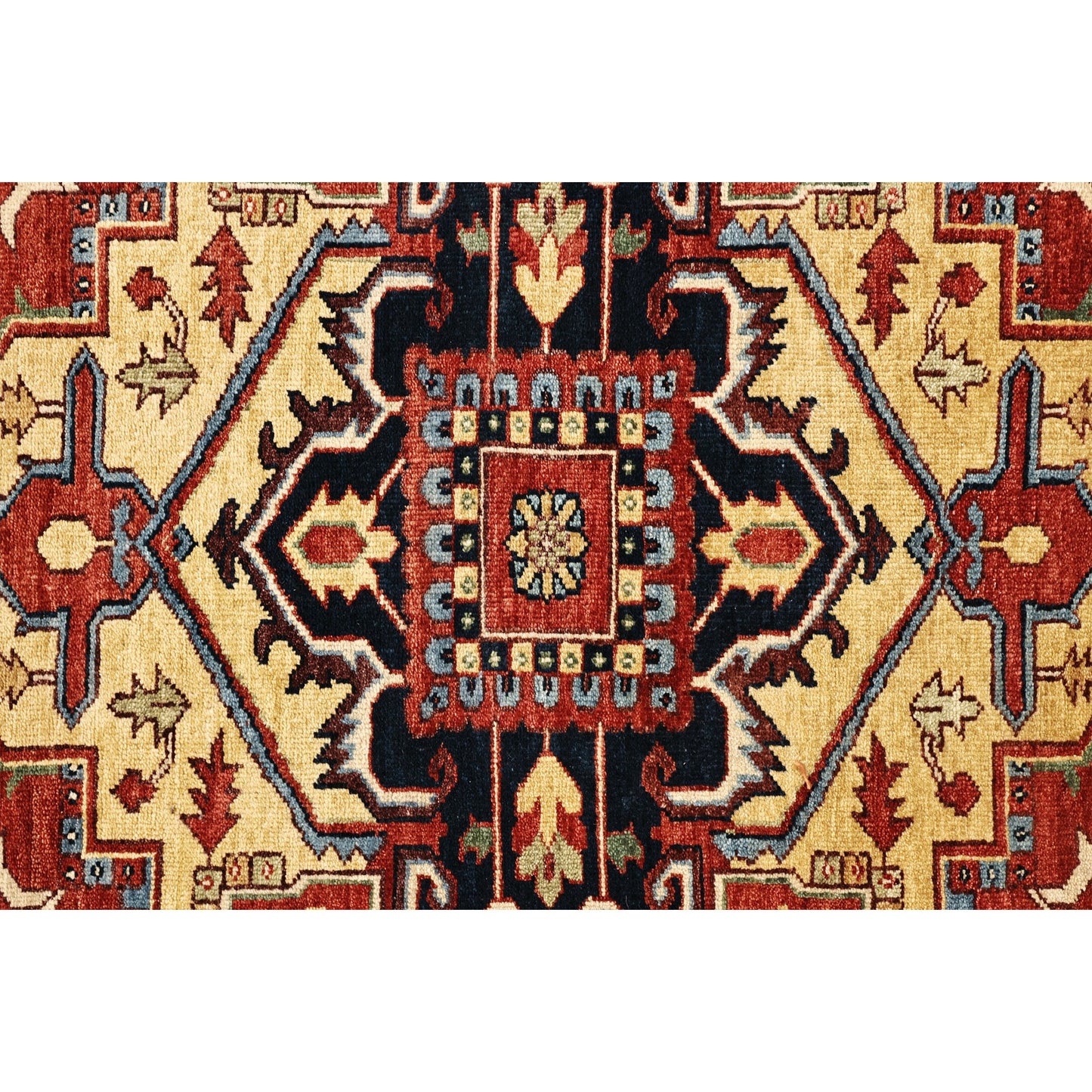BAKSHAHESH II BK084 RED / BLUE