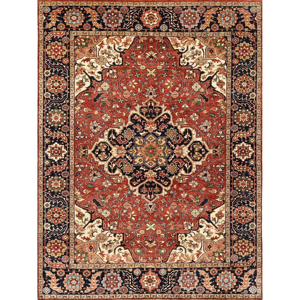 BAKSHAHESH II BK085 RED / BLUE