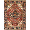 BAKSHAHESH II BK085 RED / BLUE