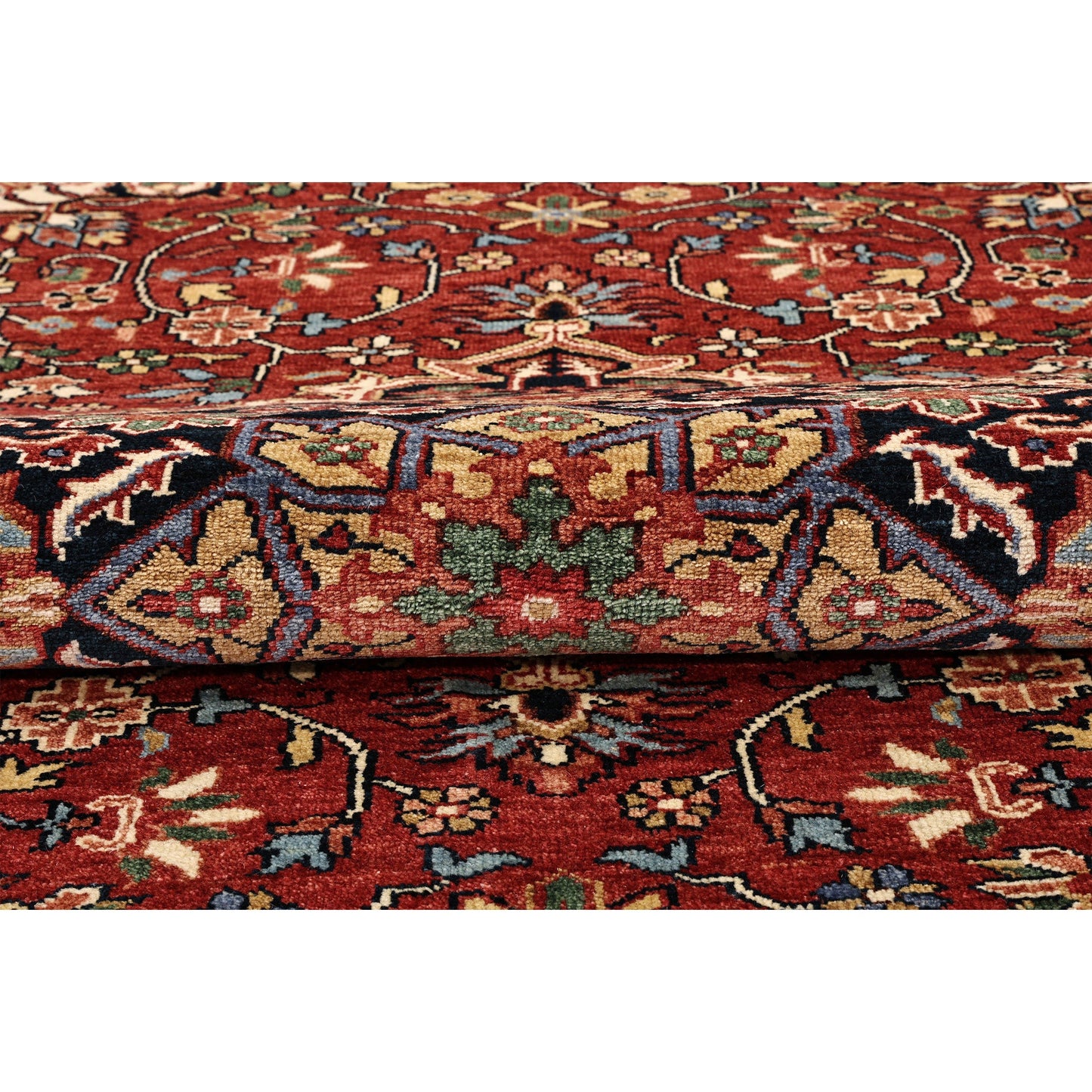 BAKSHAHESH II BK085 RED / BLUE