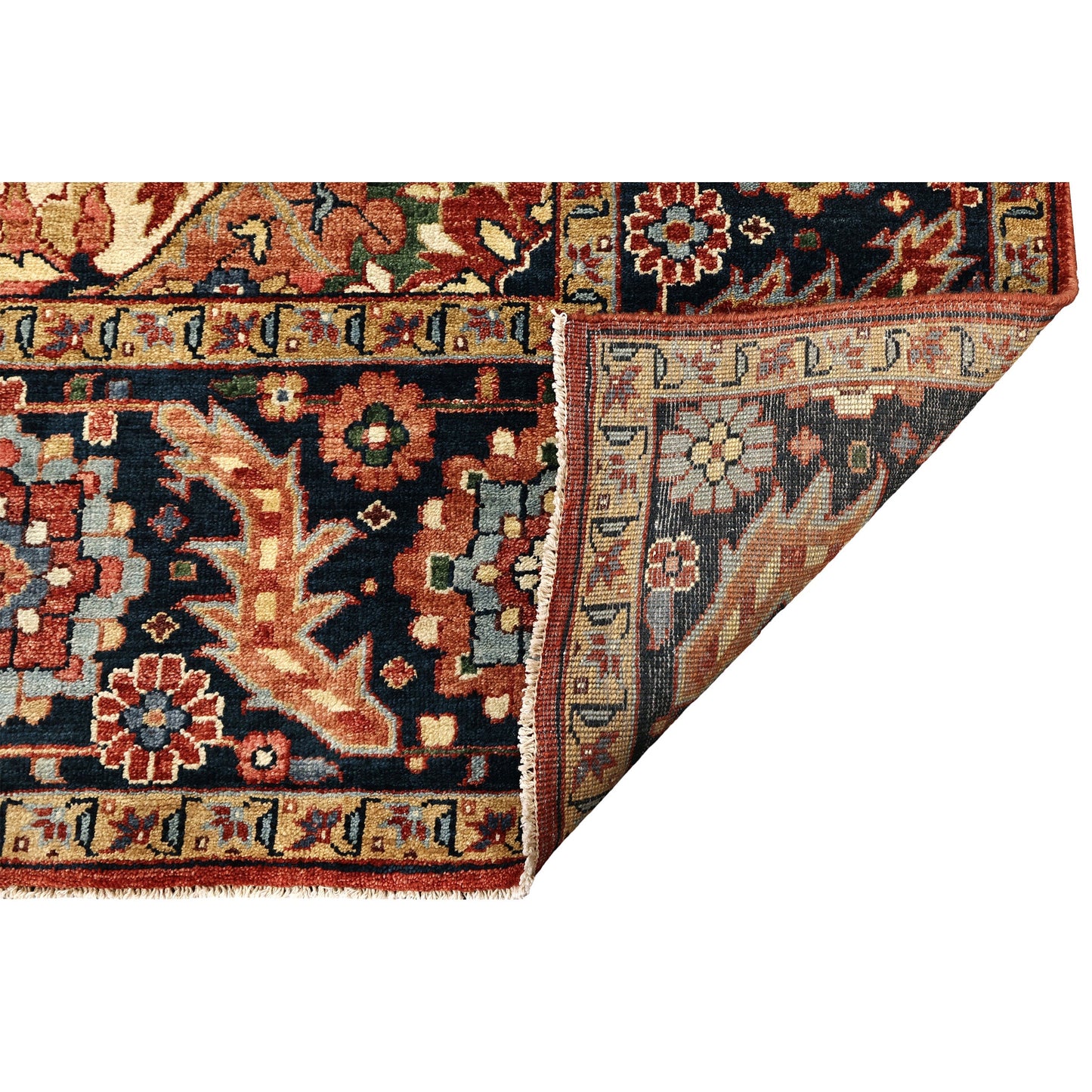 BAKSHAHESH II BK085 RED / BLUE