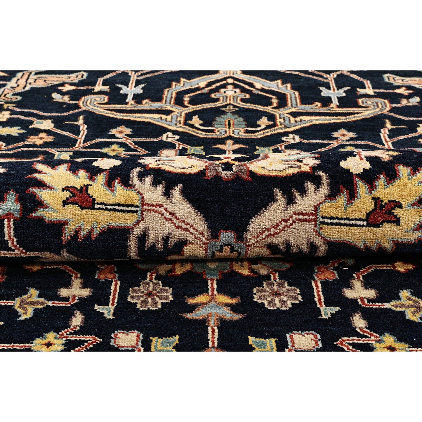 BAKSHAHESH II BK087 BLUE / RED