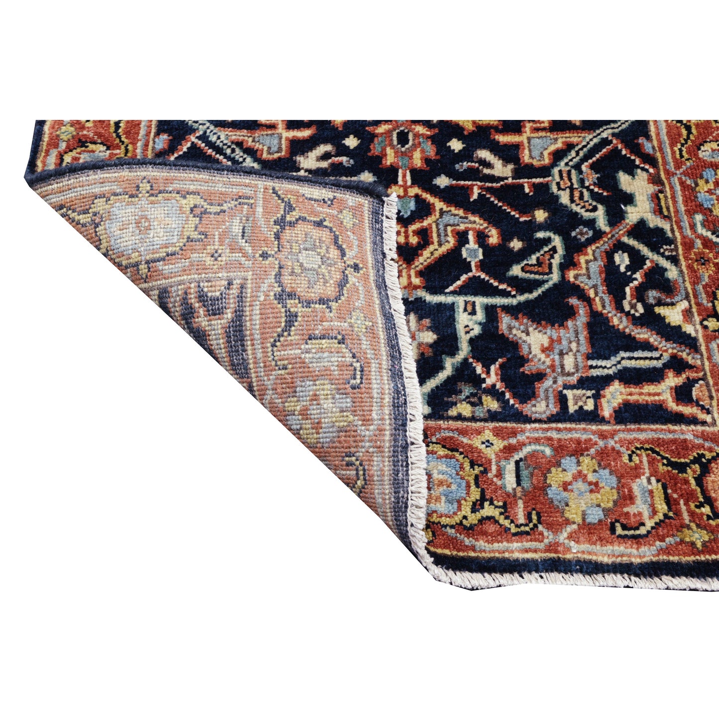 BAKSHAHESH II BK087 BLUE / RED