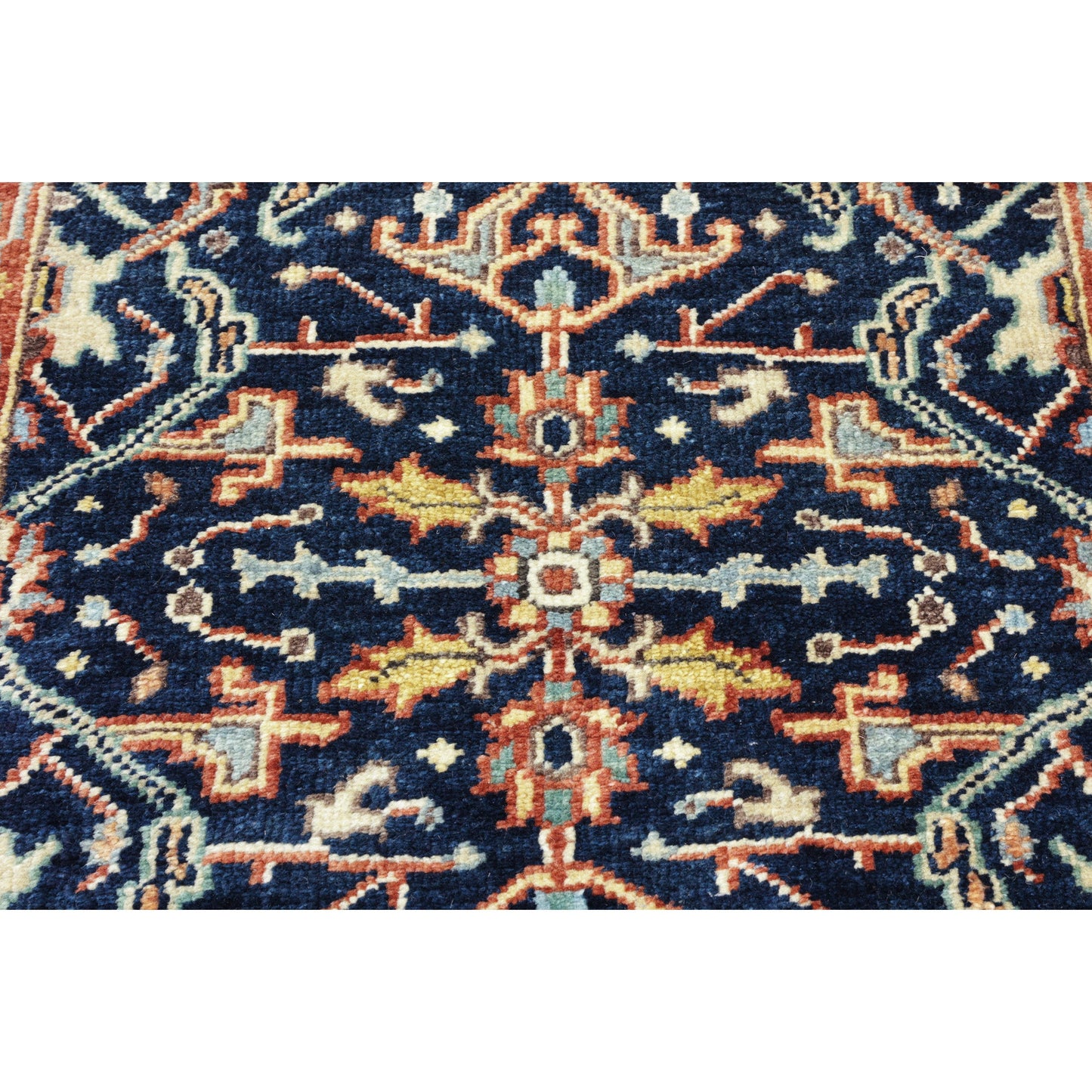 BAKSHAHESH II BK087 BLUE / RED